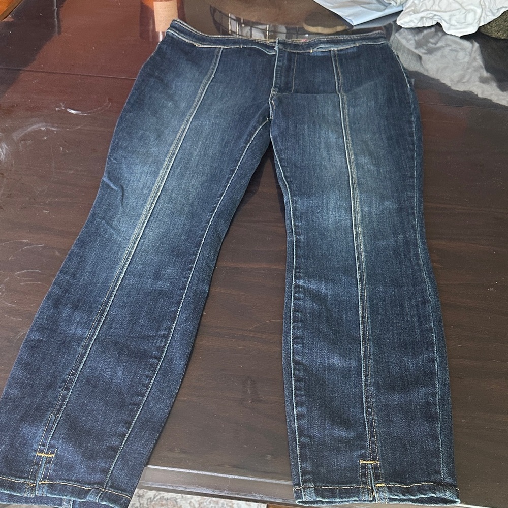 Pilcro Indigo Straight Leg Jeans